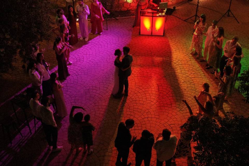 Dron Baile Nupcial
