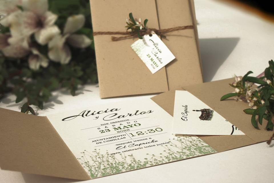 Invitación personalizada