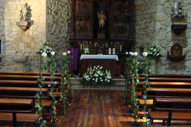 Entrada a la Iglesia