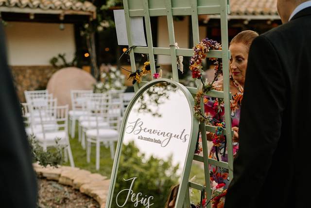 Rincón bienvenida boda