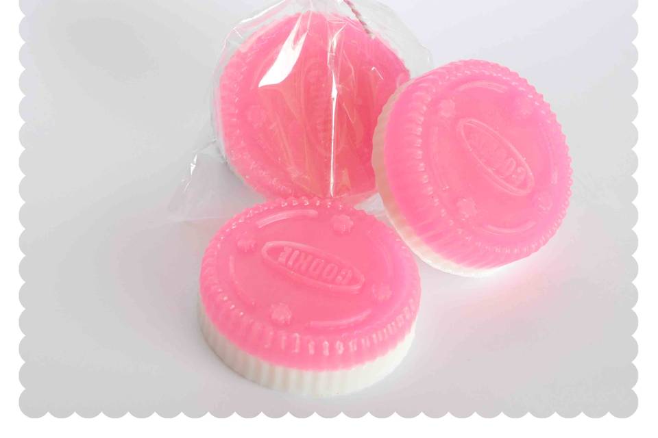 Cookies de fresa y nata