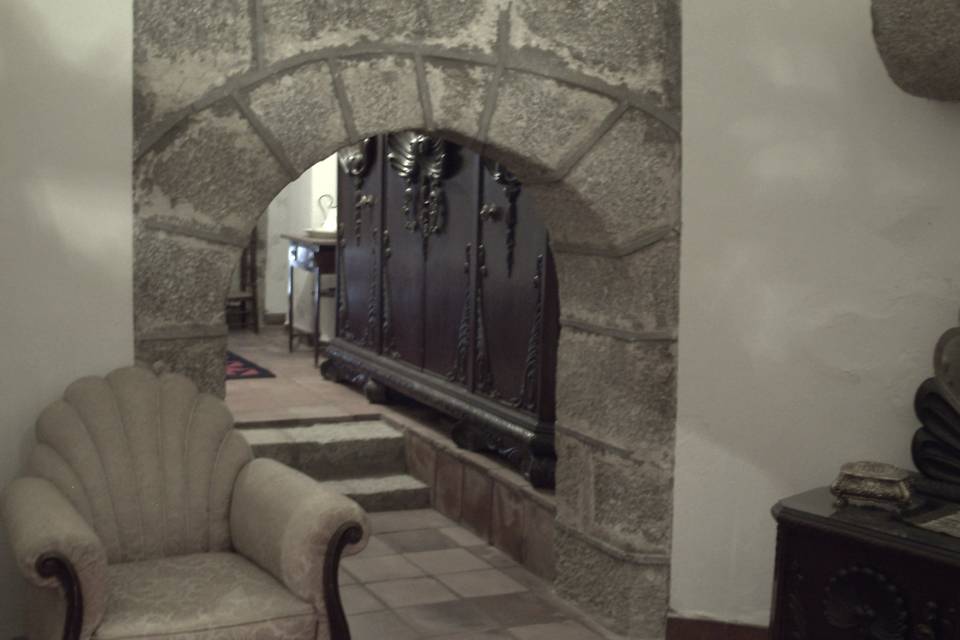 Interior de salón bajo del Alcázar