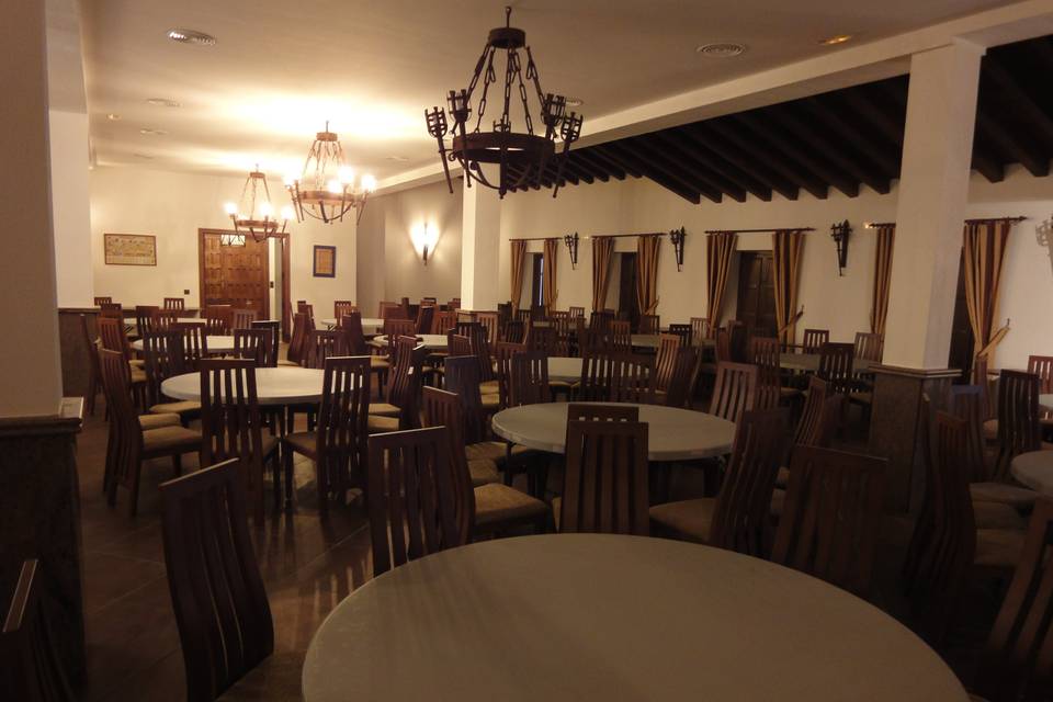 Salón de bodas a cubierto