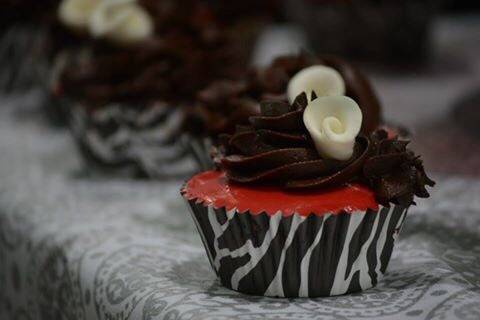 Cupcakes de chocolate