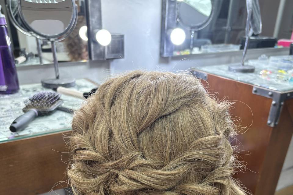 Semi recogido