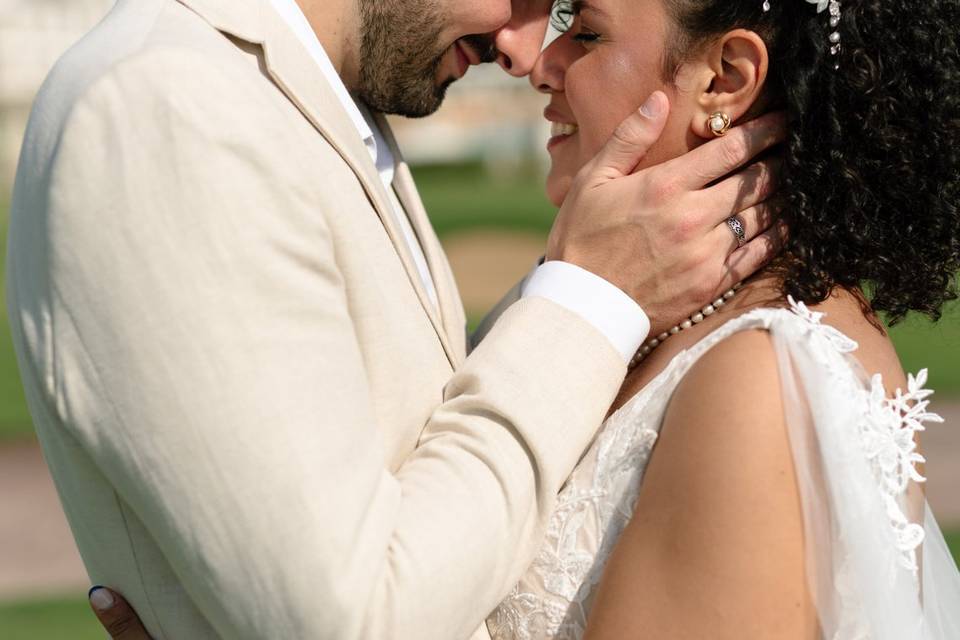 Maquillaje y peinado de novia