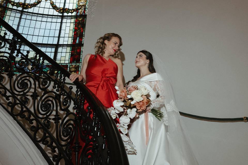 Maqui y peinado novia y madre