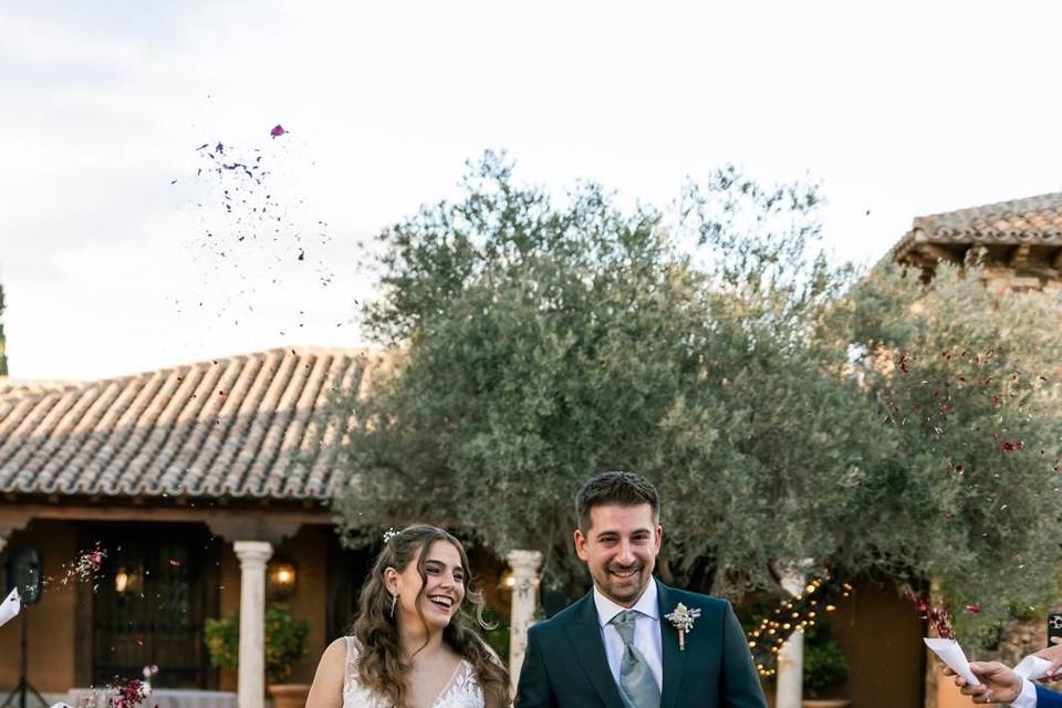 Maquillaje y peinado de novia