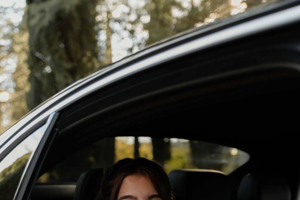 Maquillaje y peinado de novia