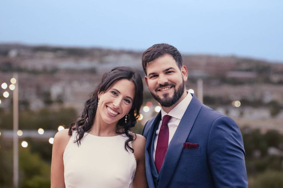 Maquillaje y peinado de novia