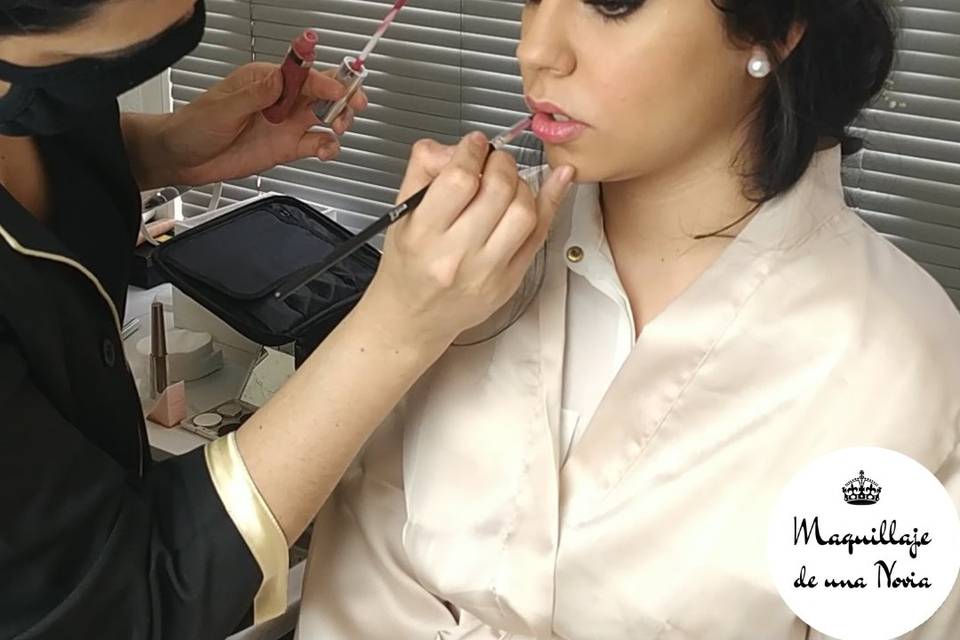 Maquillaje de una Novia