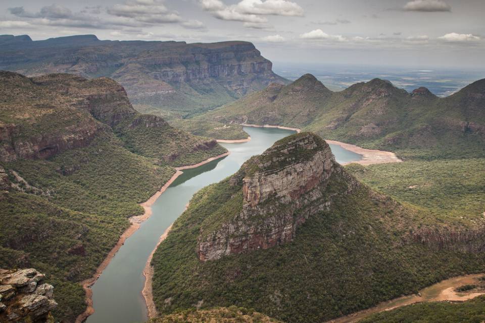 El río Blyde en Sudáfrica