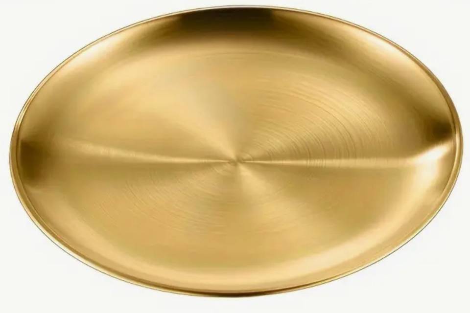 Plato dorado desde 0,80€