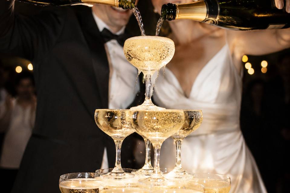 Champagne Tower