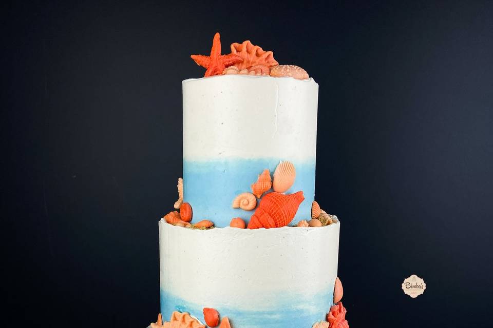 Tarta Oceano naranja