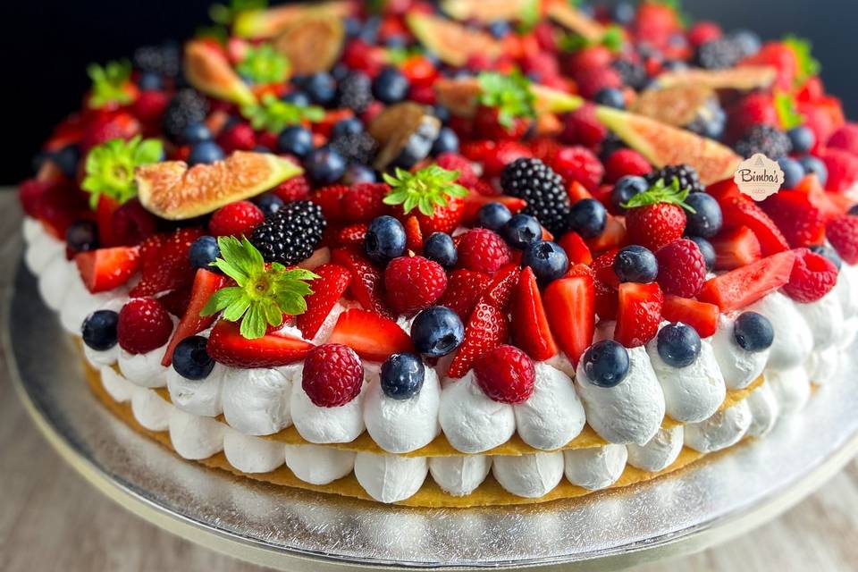 Tarta Galleta frutos rojos 3