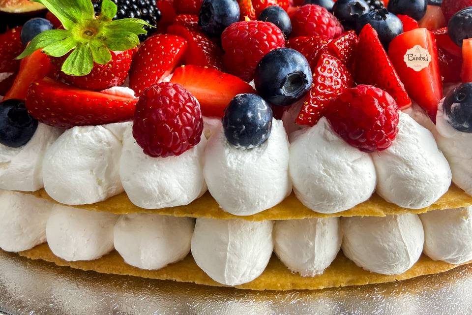 Tarta Galleta frutos rojos 2
