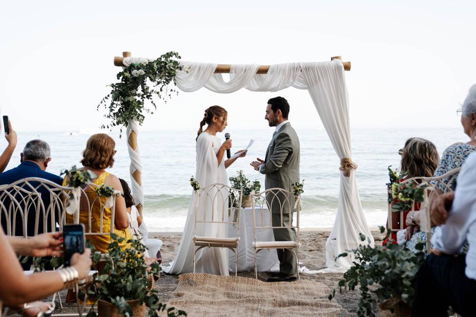 Ceremonia Playa Malibu