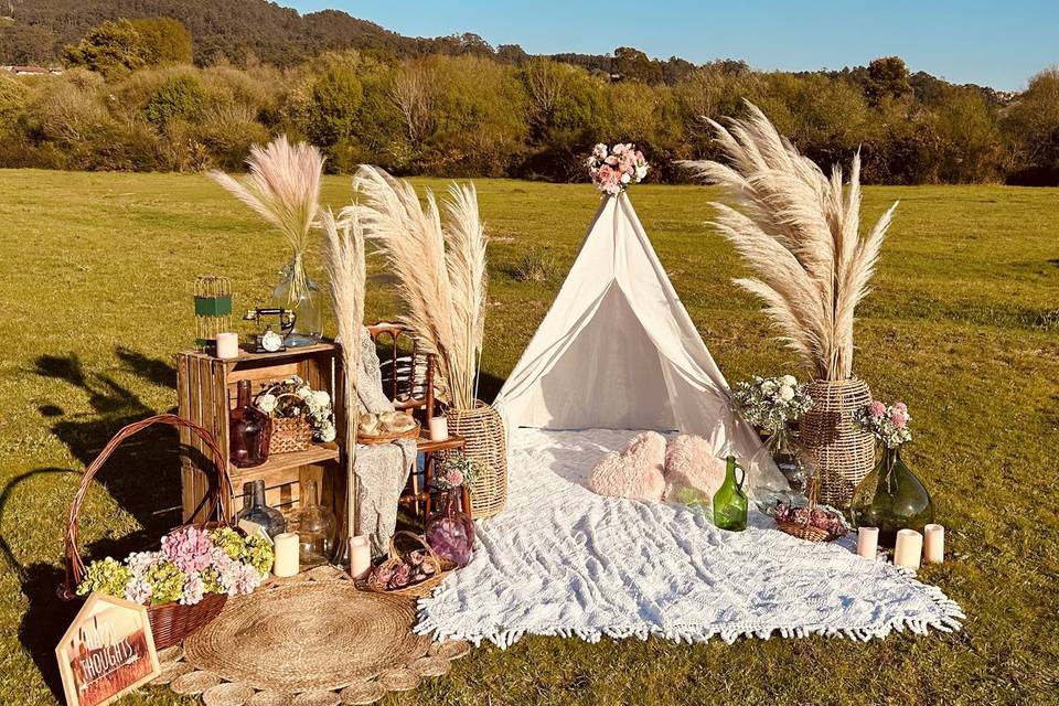 Tipis para bodas