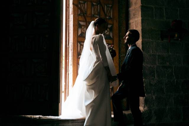 Entrada a la iglesia