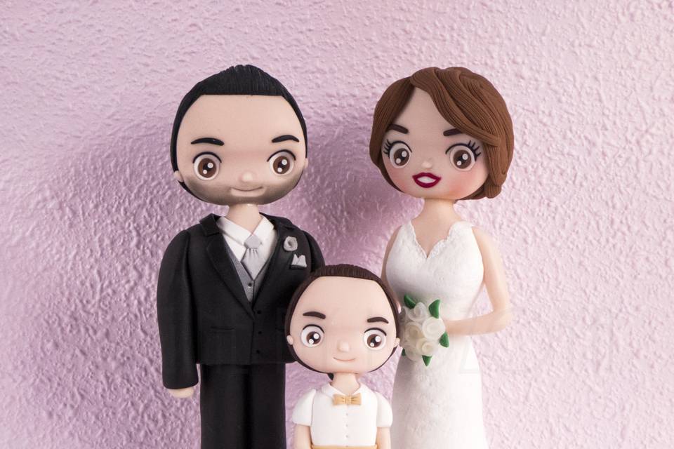 Cake topper con niño