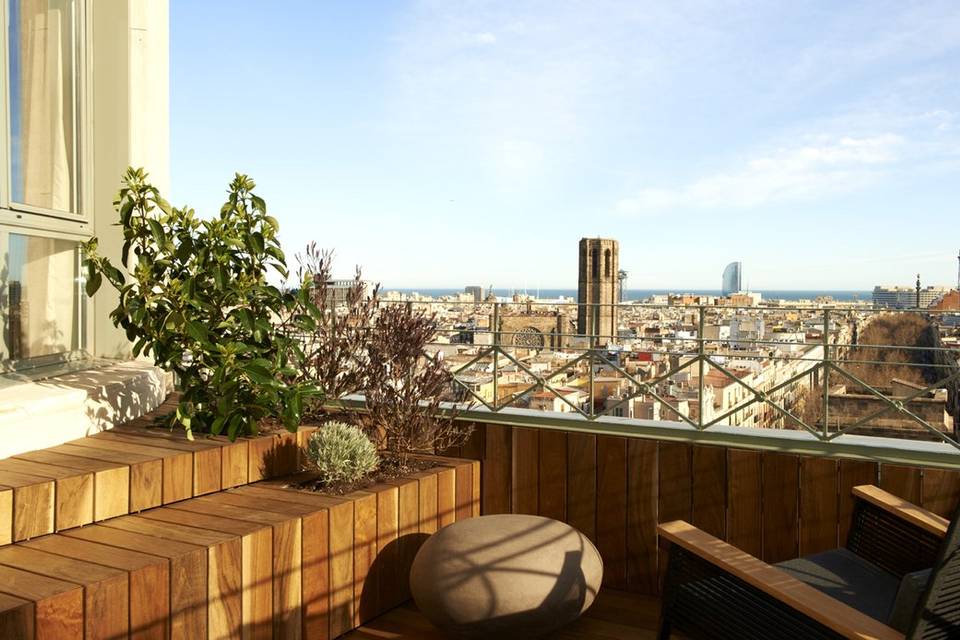 Terraza 360º Barcelona Suite