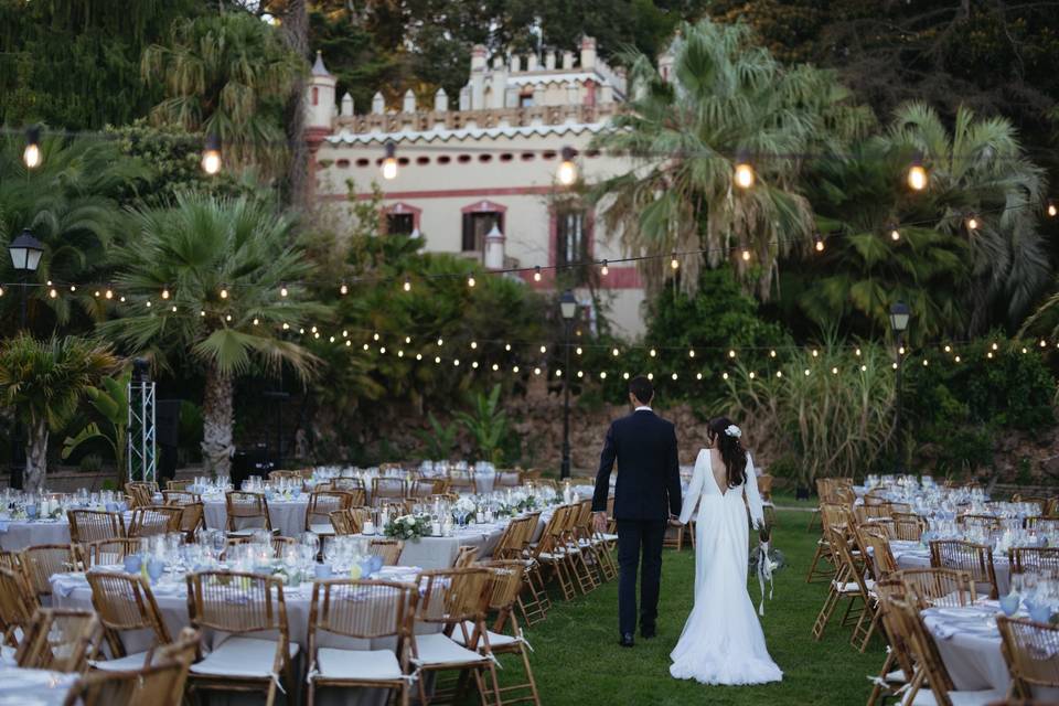 Banquete y novios