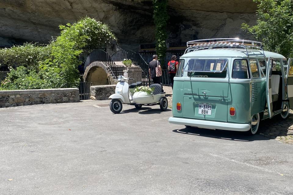 Cásate en vespa