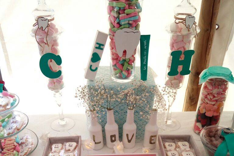 Detalles candy bar