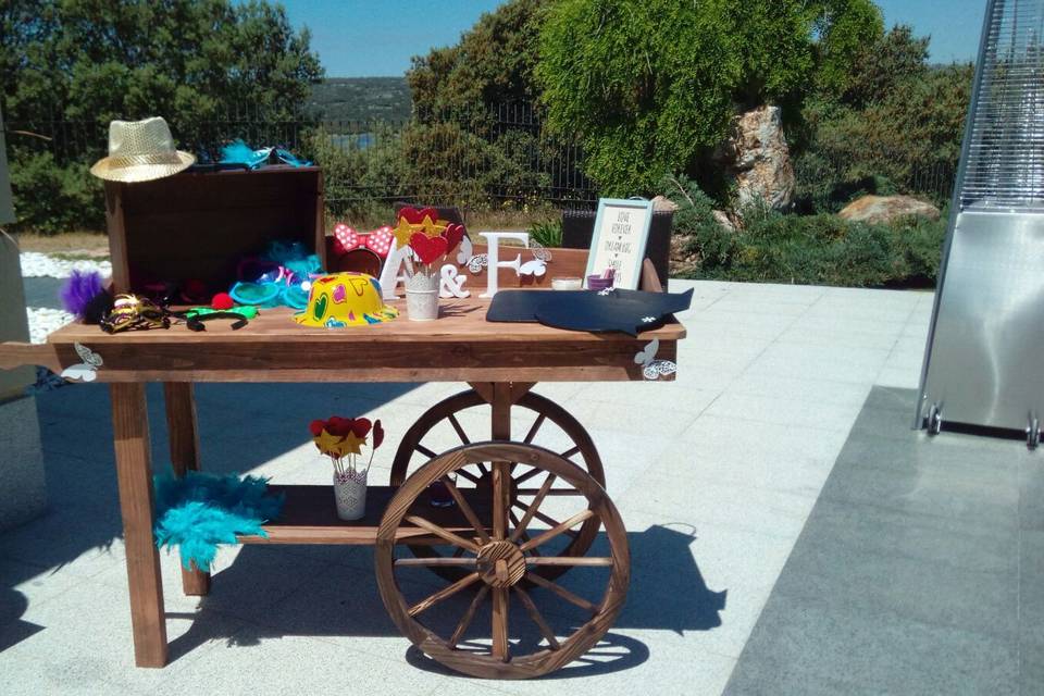 Carrito para eventos