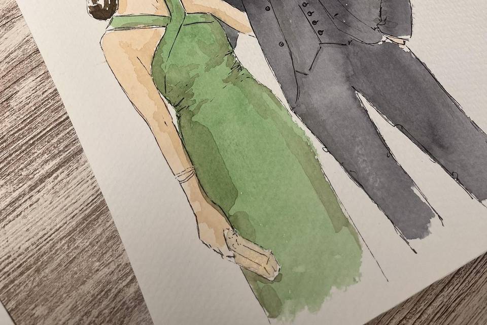 Retrato para regalar a amigos