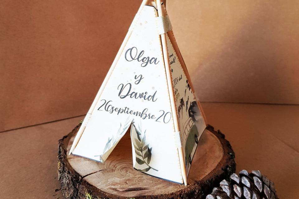 Invitación tipi