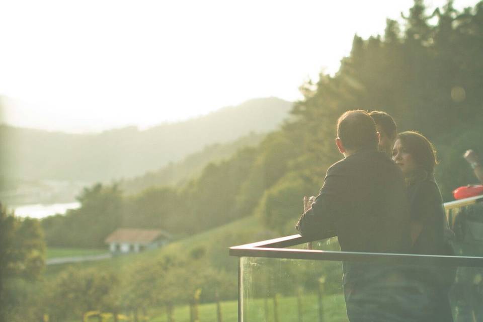 Vistas del balcón del comedor