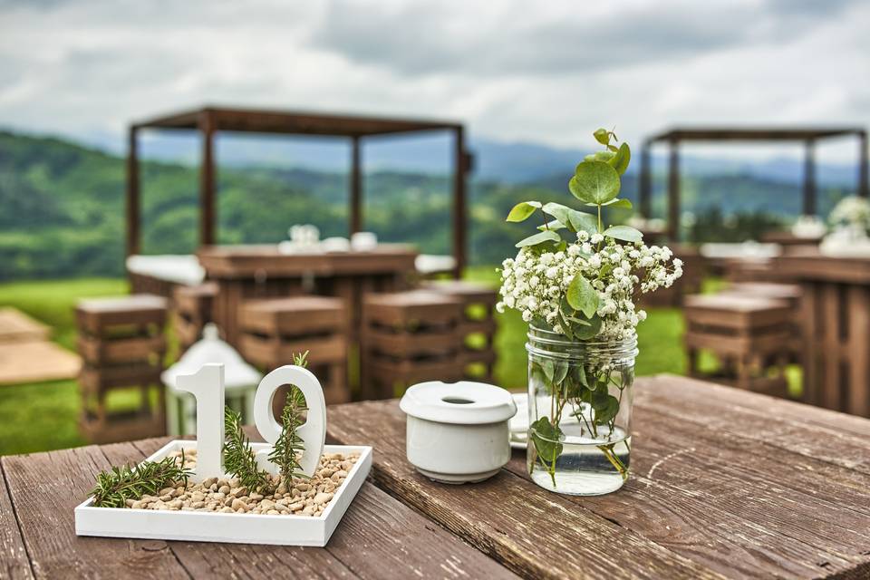 Puestos para el aperitivo