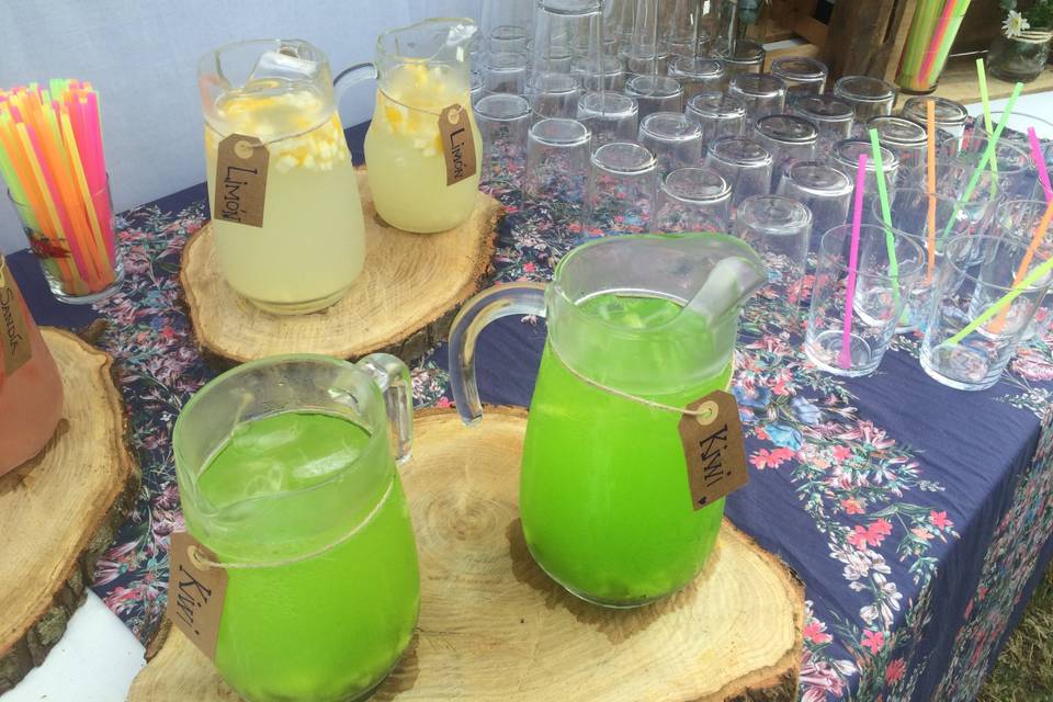 Limonadas de bienvenida