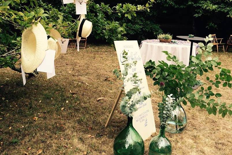 Boda en el bosque