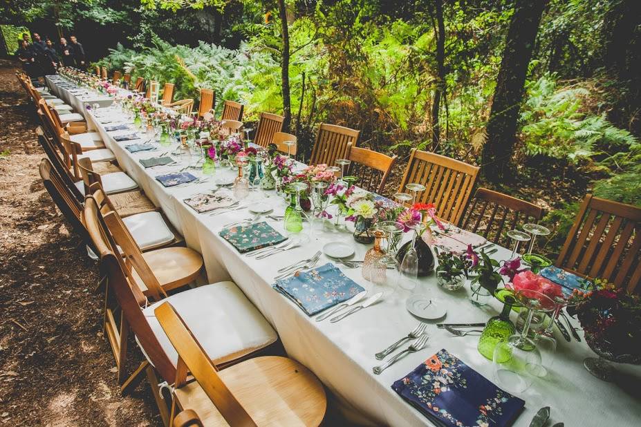 Boda en el bosque