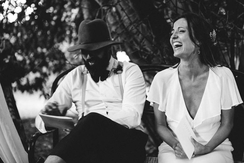 Boda en el bosque