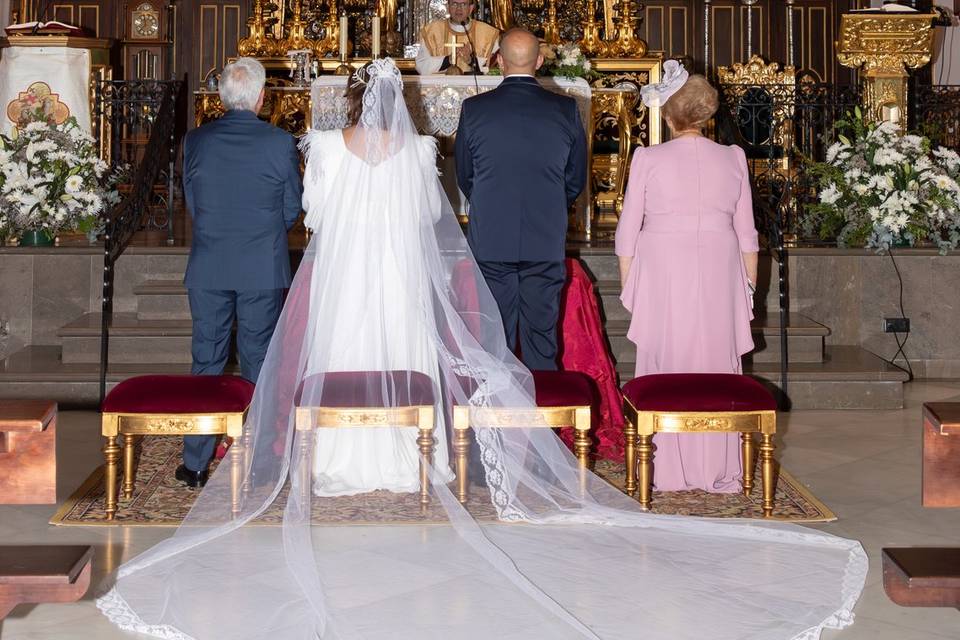 Boda en iglesia cristo de los