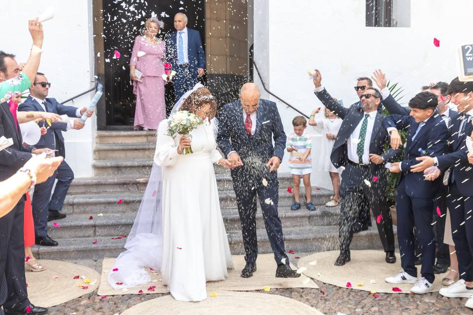 Boda en iglesia cristo de los