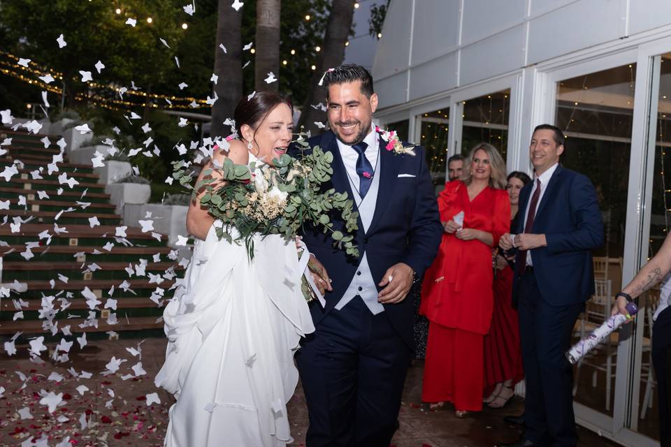 Novios recién casados córdoba