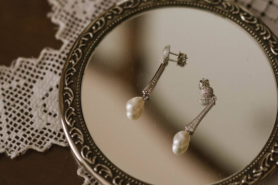 Pendientes de novia