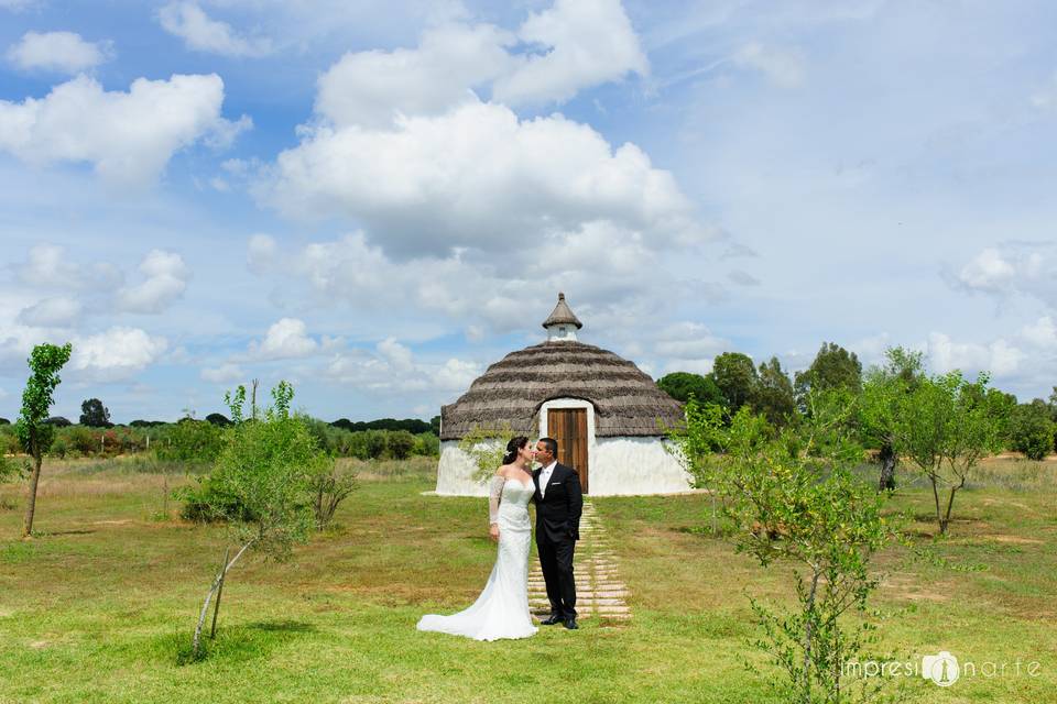 La llegada de la novia