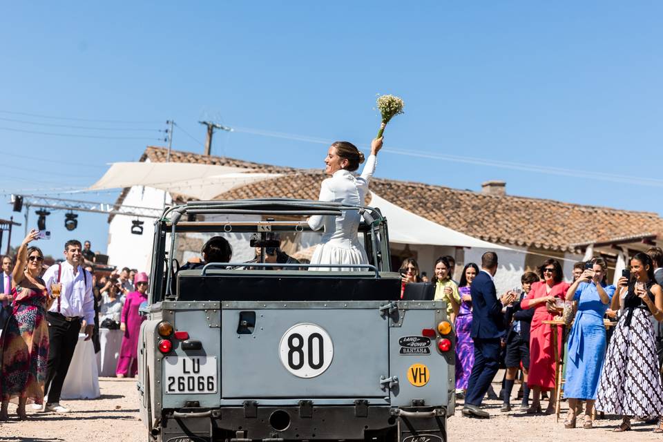 Llegada Novios
