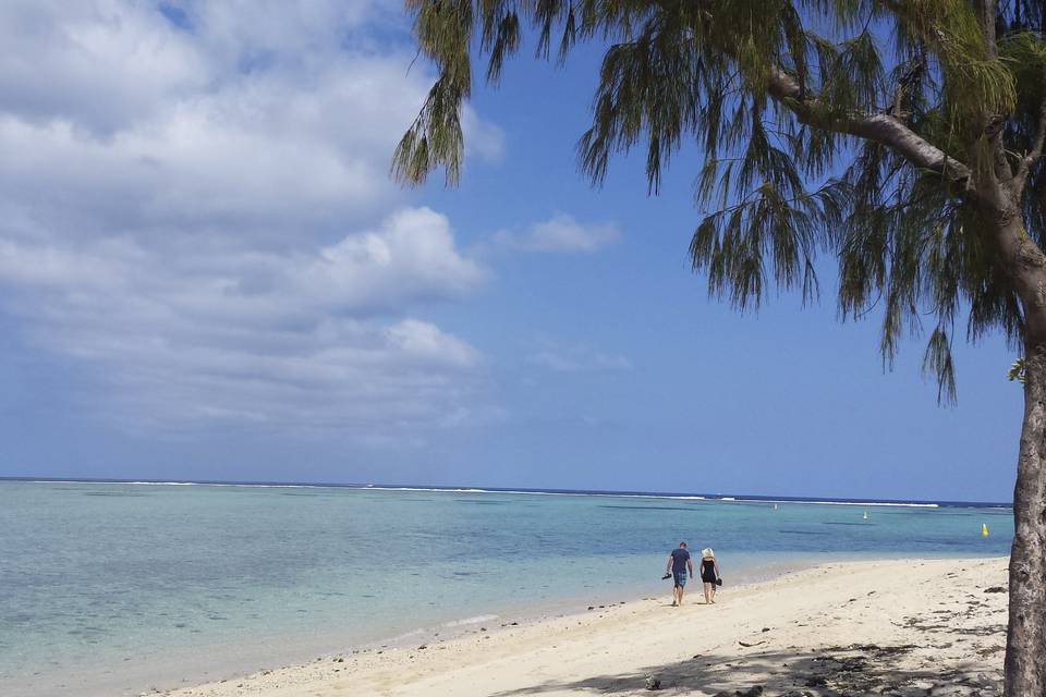 Playa de Isla Mauricio