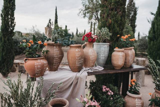 Decoración de boda especial