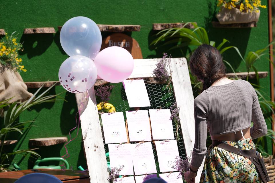 Organización mesas