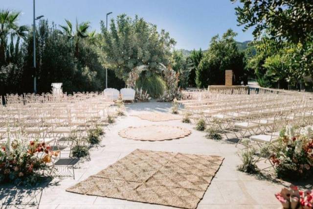 Ceremonia en la finca