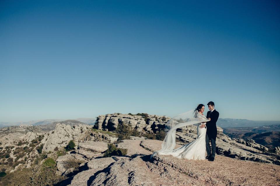 Postboda en El Torcal