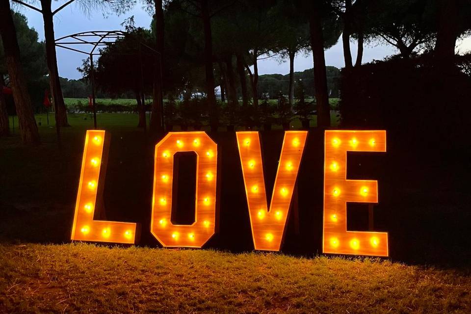 Letras LOVE